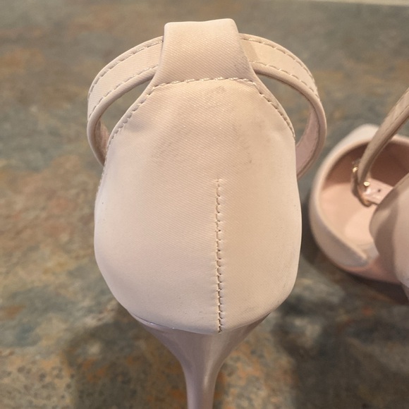 Eloshman Cream Ankle Strap Heels EUC Size CN 37/ US 6-6.5 - Picture 7 of 7